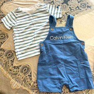 Calvin Klein Baby set size 18 months.